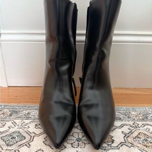 H&M Sleek Black Heeled Boots
